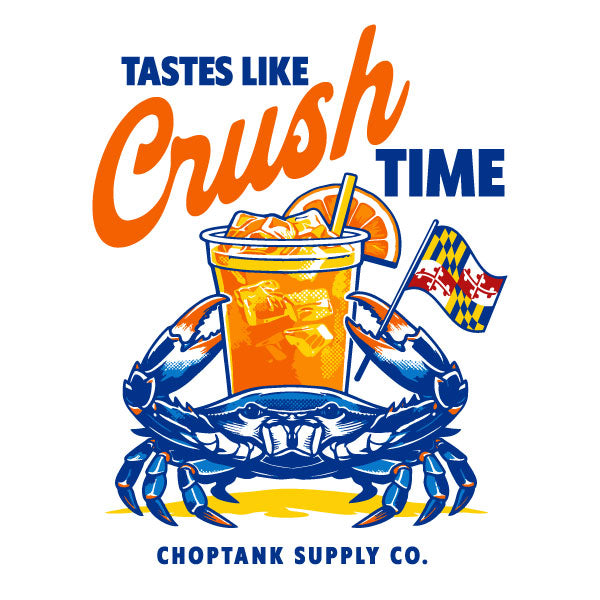 CHOPTANK SUPPLY CO. TASTES LIKE..., ADULT LS HOODIE TEE