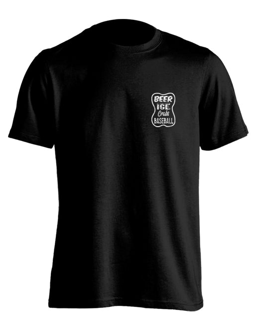 BEER ICE CRABS BASEBALL, BLACK