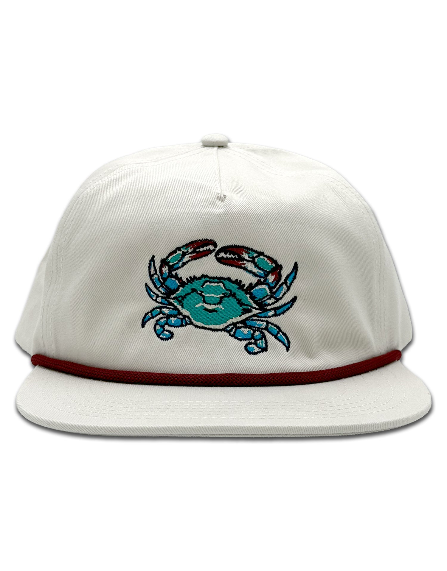 CHOPTANK SUPPLY CO. BLUE CRAB HAT, CREAM CREAM ONESZ