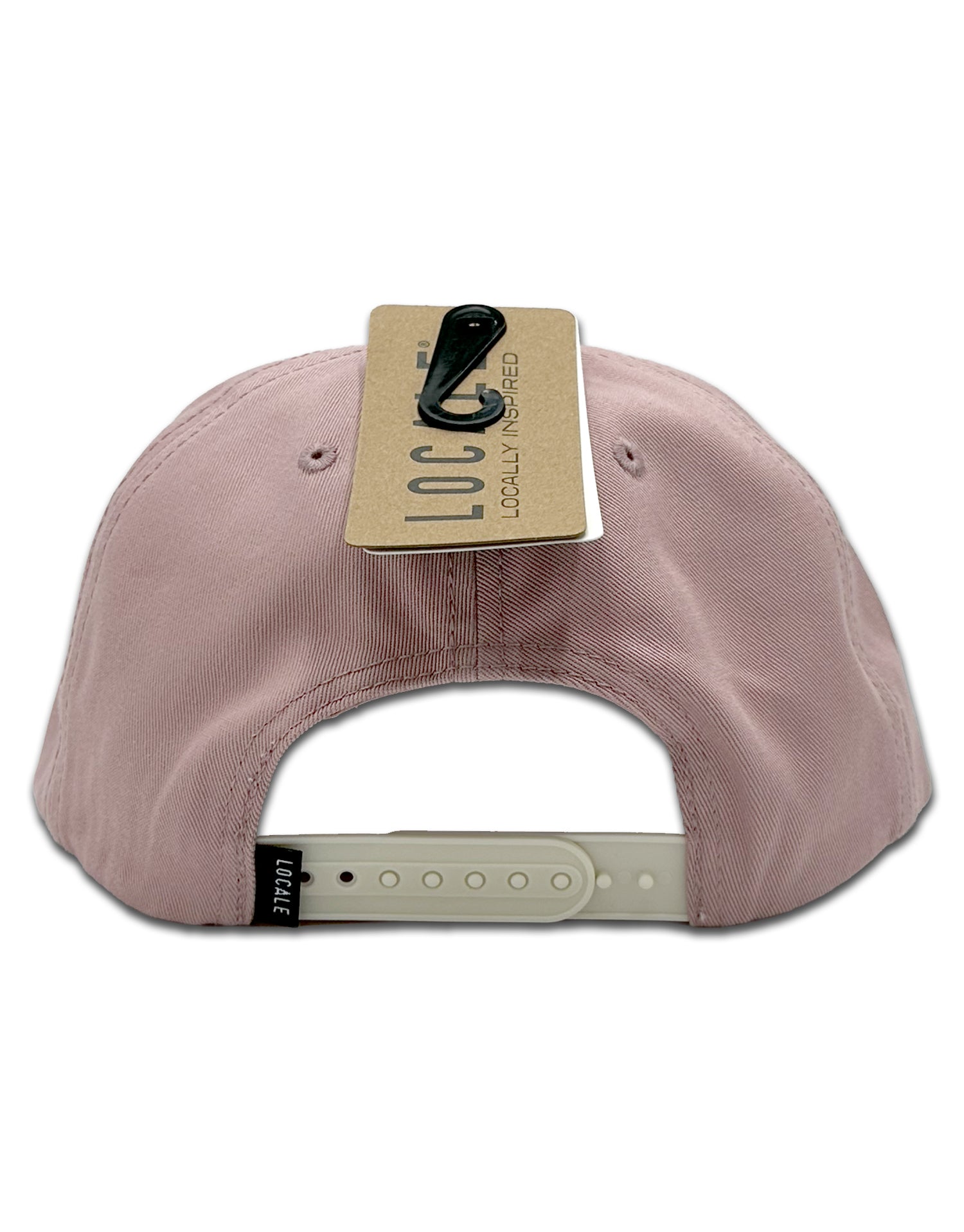 CHOPTANK SUPPLY CO. BLUE CRAB HAT, ROSE/CREAM