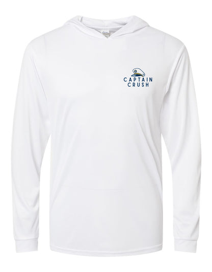CAPTAIN CRUSH, ADULT LS HOODIE TEE
