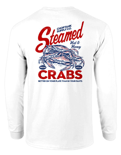 STEAMED CRABS, ADULT LS