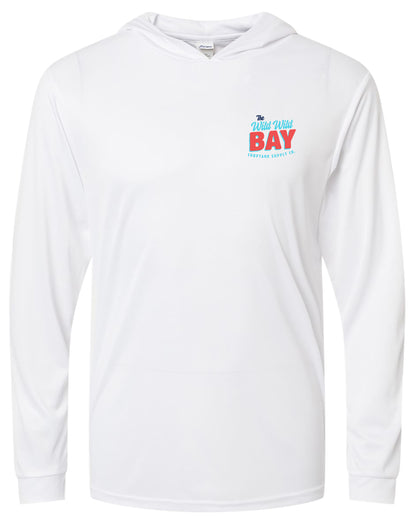 CHOPTANK SUPPLY CO. THE WILD, WILD BAY, ADULT LS HOODIE TEE