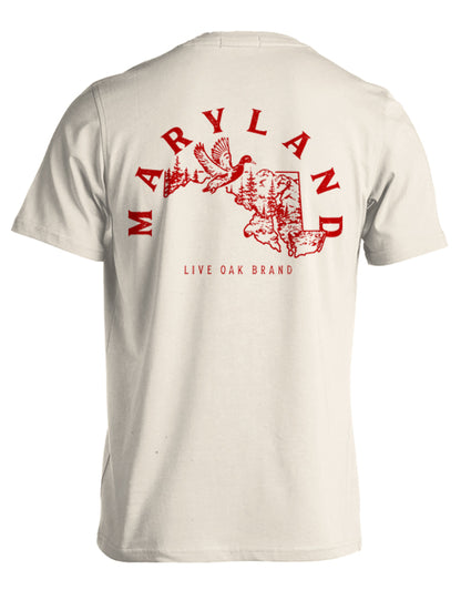 STATE OUTLINE, MARYLAND