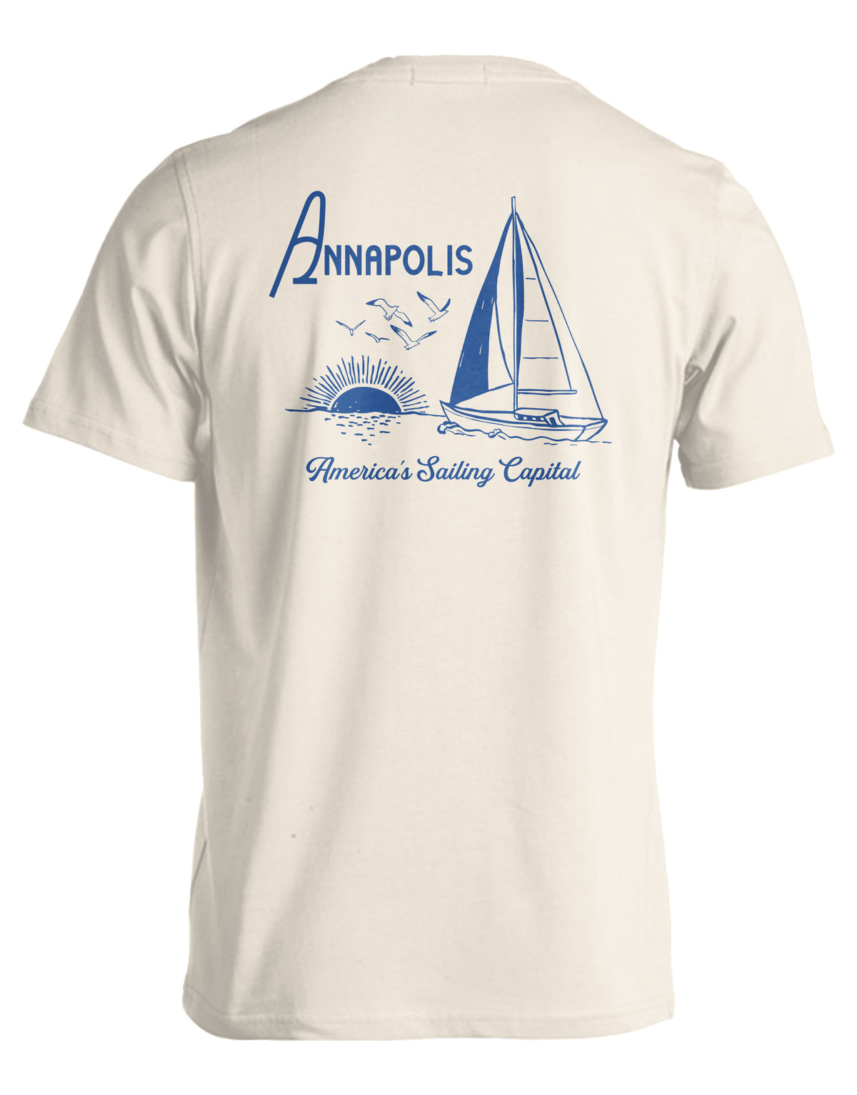 WEAR MARYLAND AMERICA'S SAILING CAPITAL IVORY