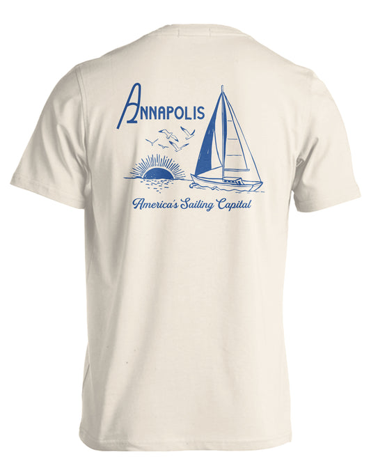 WEAR MARYLAND AMERICA'S SAILING CAPITAL IVORY