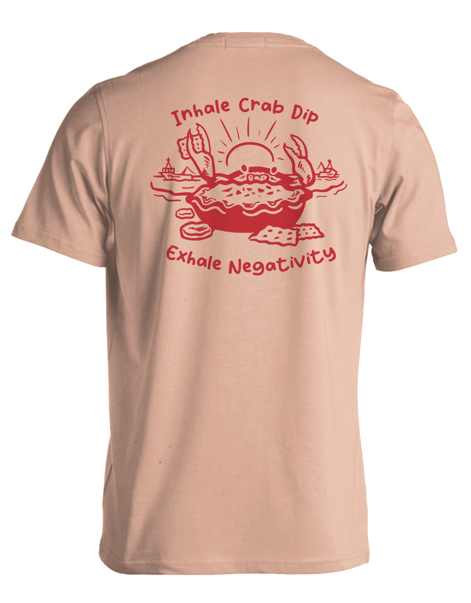 WEAR MARYLAND INHALE CRAB DIP PEACHY