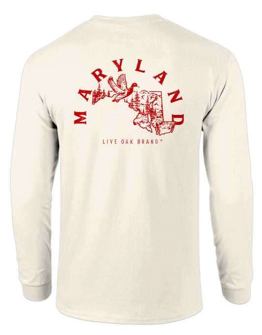 STATE OUTLINE, MARYLAND, ADULT LS