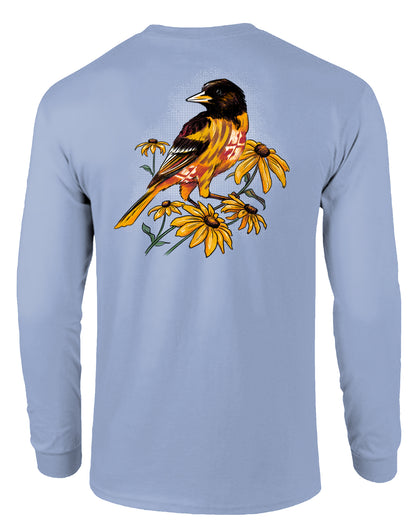 WEAR MARYLAND - MARYLAND ORIOLE, ADULT LS