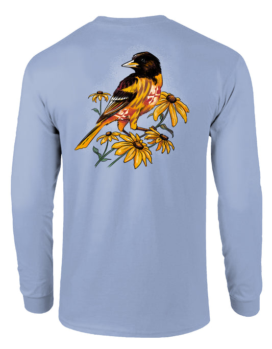 WEAR MARYLAND - MARYLAND ORIOLE, ADULT LS