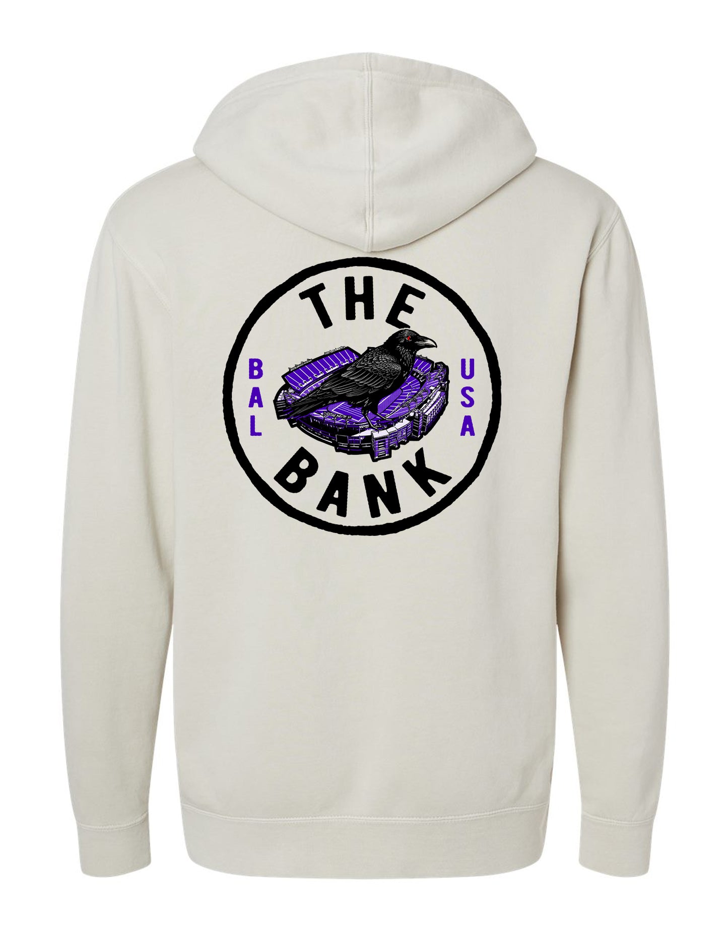 THE BANK, ADULT HOODIE