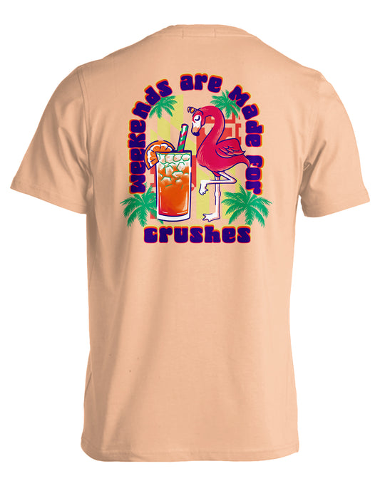 WEAR MARYLAND WEEKENDS ARE MADE FOR CRUSHES NEON CANTALOUPE